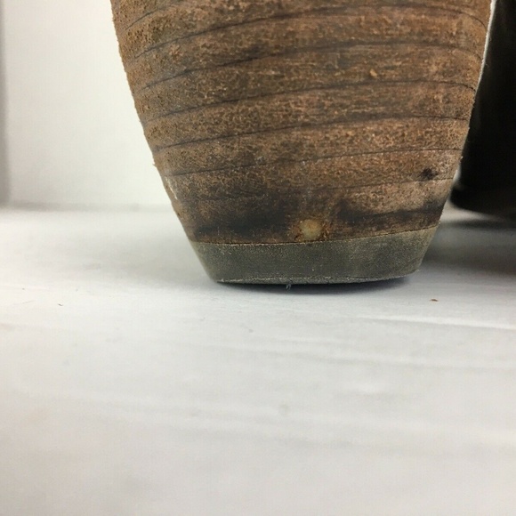 Matisse Suede Western-Style Heeled Boots | 9.5 | Brown - Picture 4 of 8